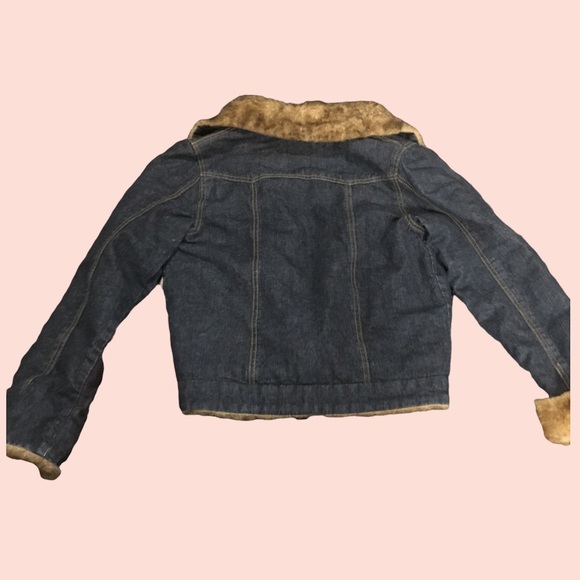 Digit fur jean jacket Size 10 (Women) - Picture 2 of 3
